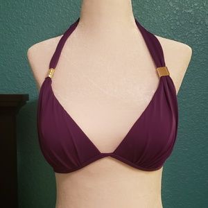 PURPLE VICTORIA'S SECRET BIKINI TOP